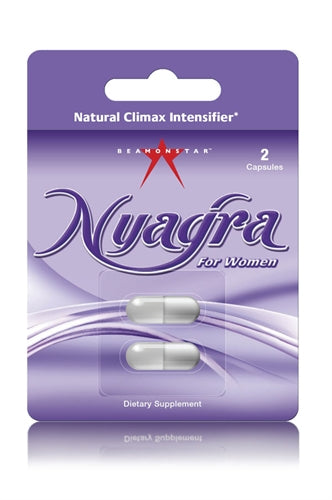 Nyagra Natural Climax Intense - 2 Ct Blister Pack - Each NYA02P