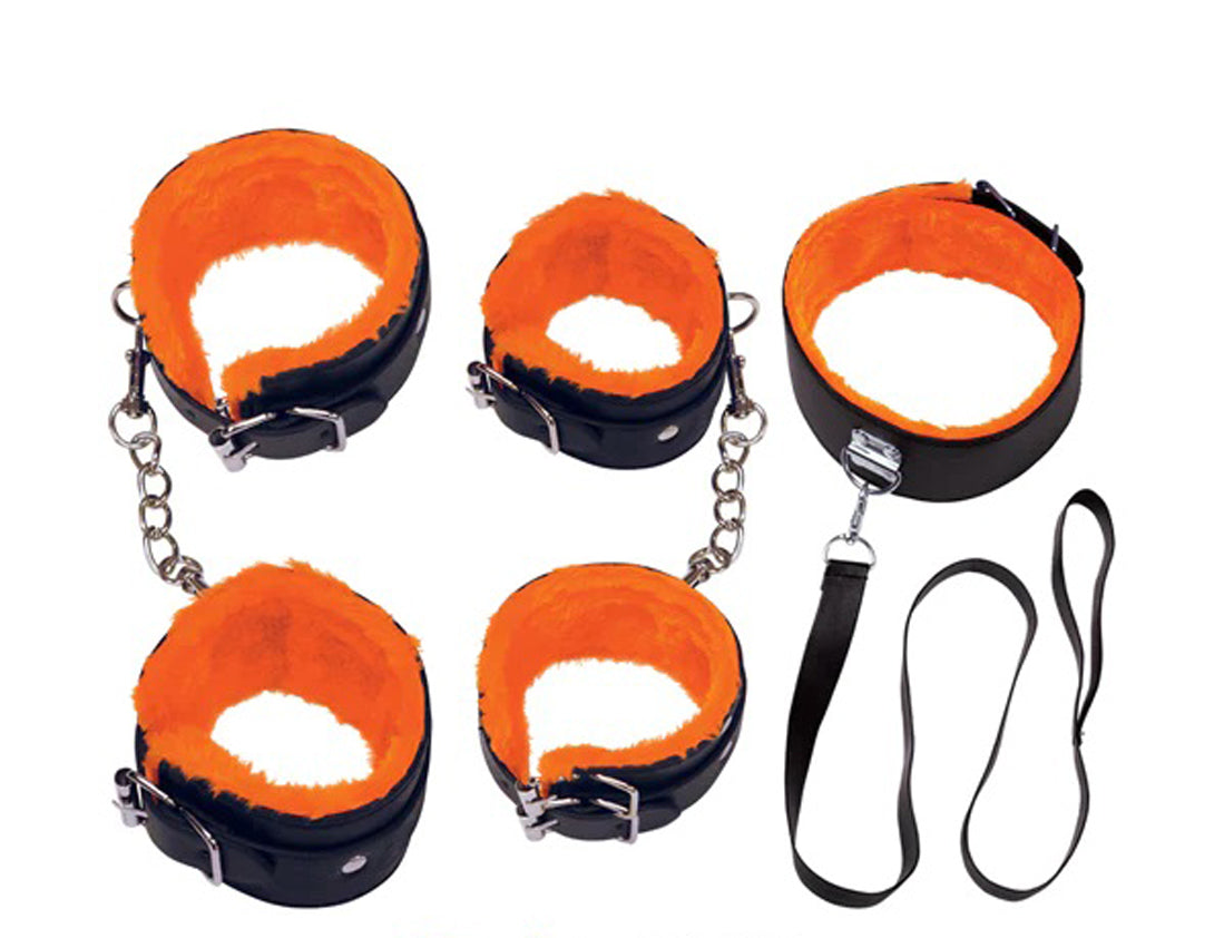 Orange Is the New Black Restrain Yourself Kit - Black/orange IC2523