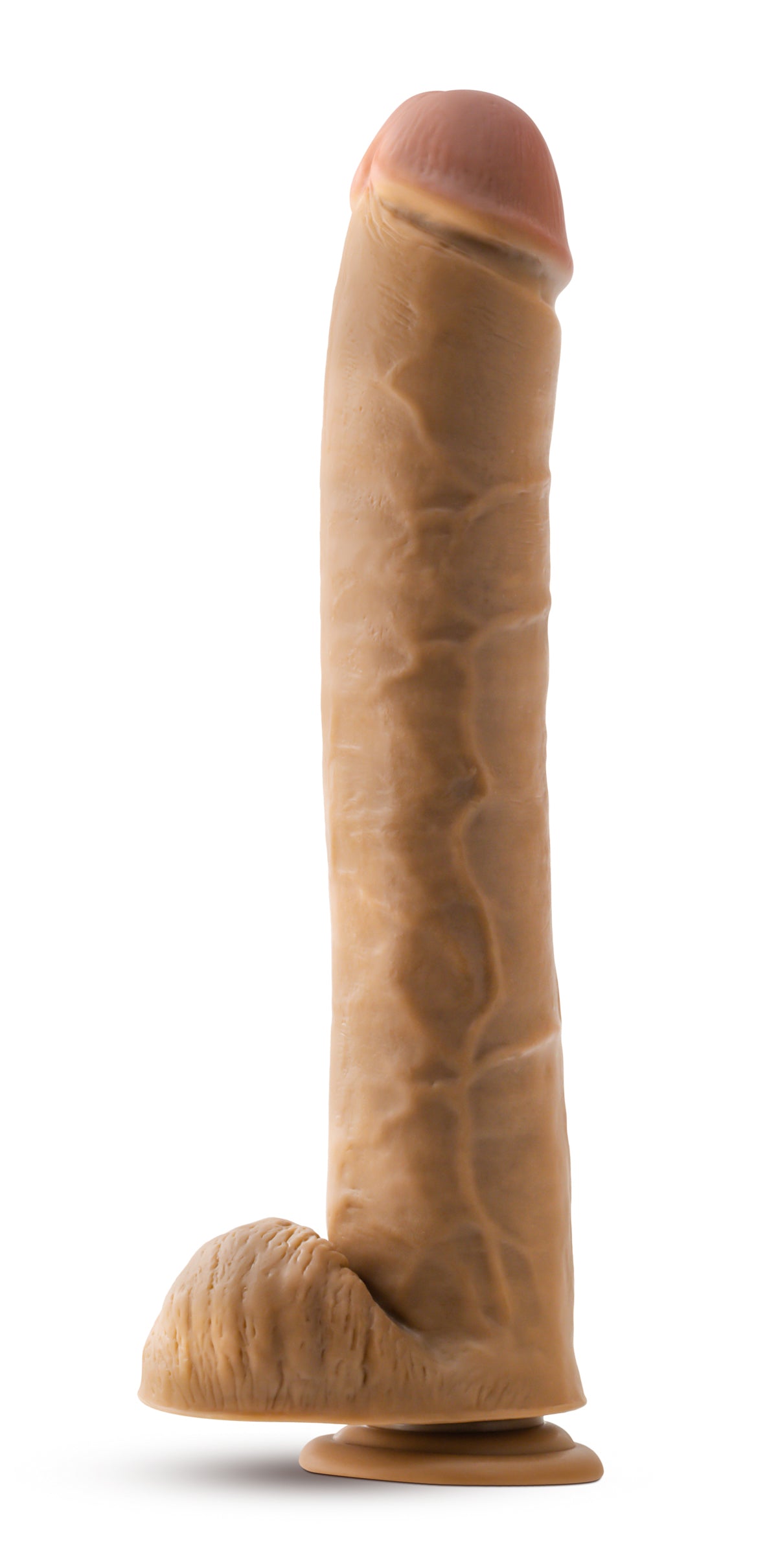 Dr. Skin - Dr. Michael - 14 Inch Dildo With Balls Tan BL-26407