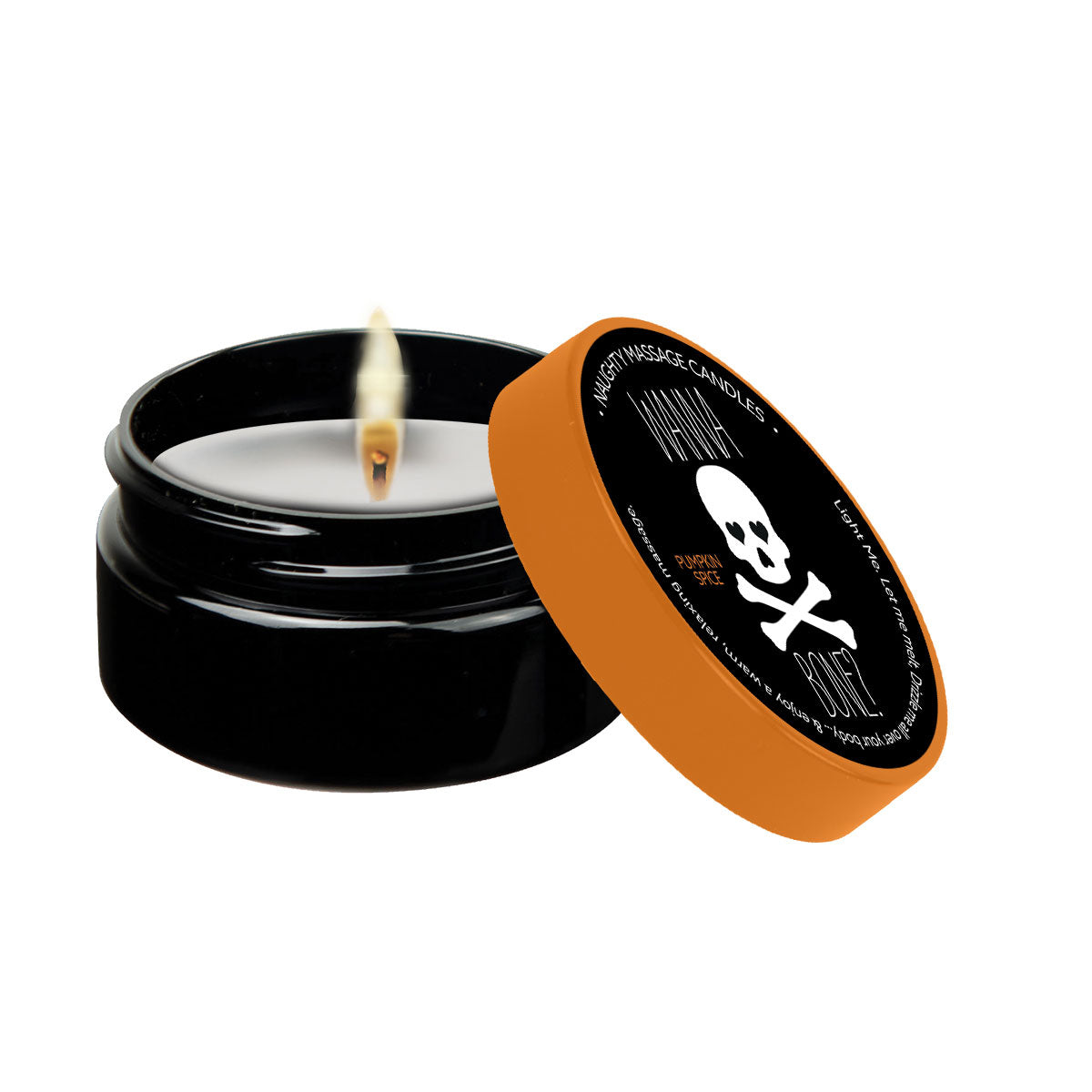 Naughty Massage Candle - Wanna Bone - Pumpkin Spice KS14308
