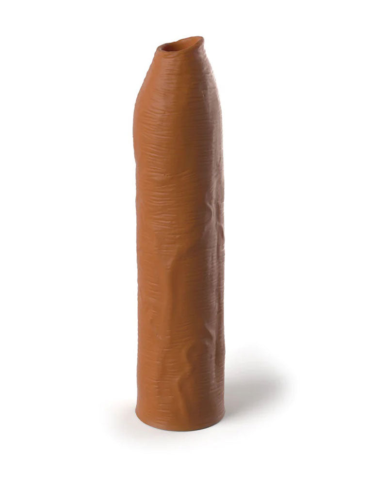 Fantasy X-Tensions Elite Uncut 7 Inch Extension Sleeve - Tan PD4154-22