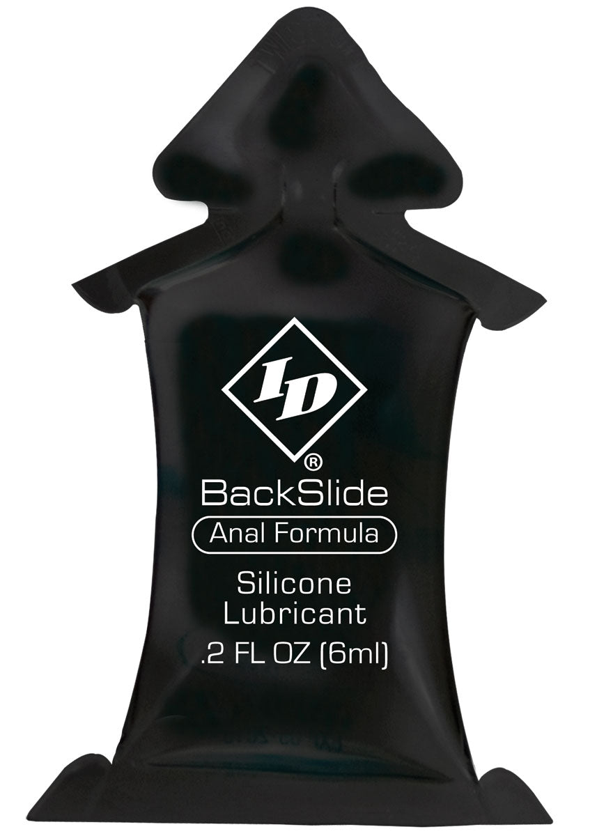 ID Backslide Silicone Lubricant - 144 Count 6ml Pillows - Bulk ID-BCP-BOB