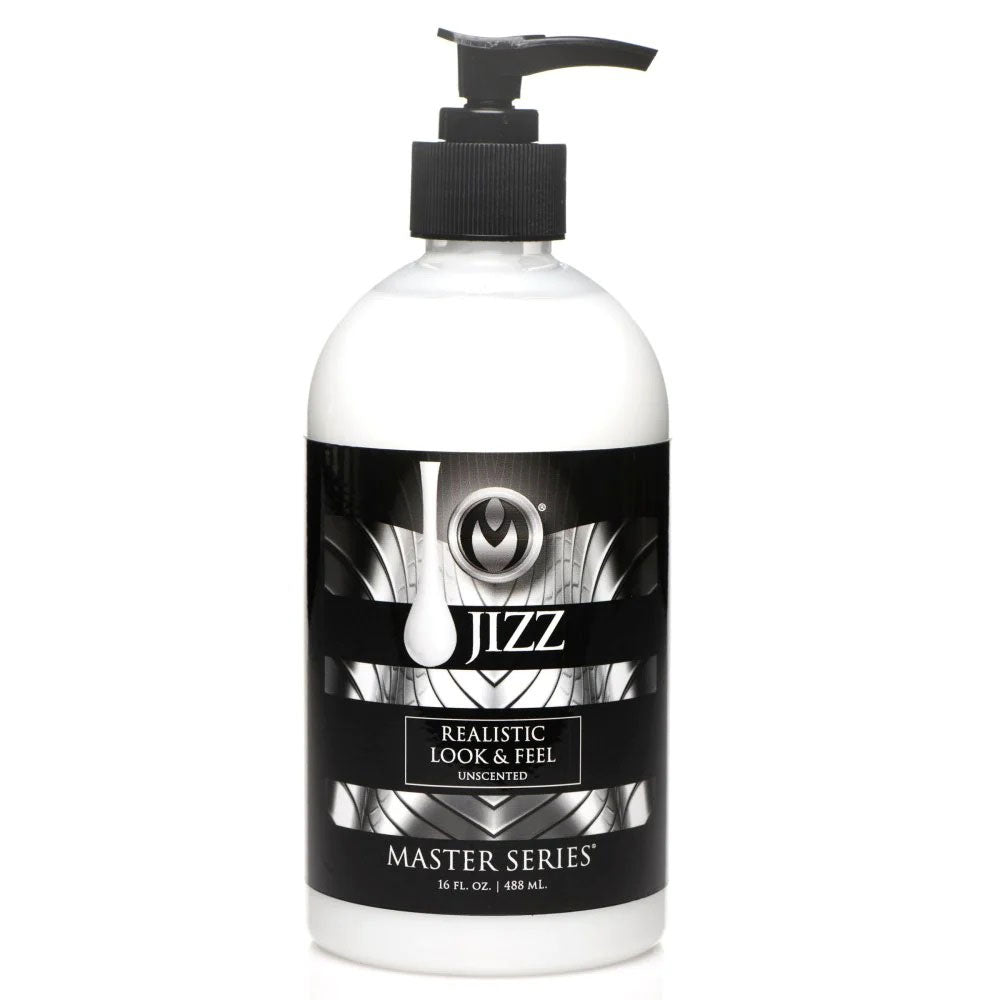 Master Series Jizz Unscented Water-Based Body Glide - 16 Oz MS-AH048-16OZ